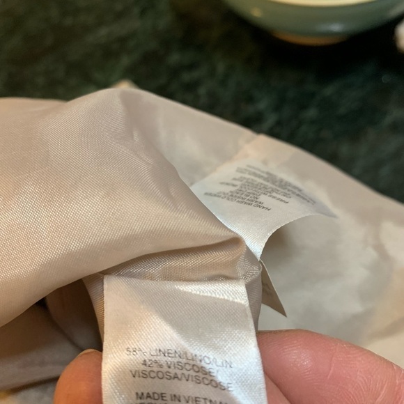 Nine West linen blend summer dress, size 6 - Picture 7 of 7